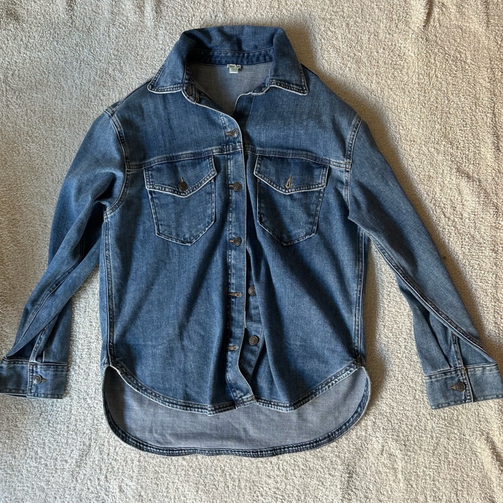AERIE Denim Shacket
